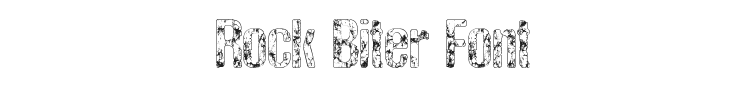 Rock Biter Font