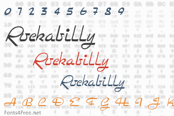 Rockabilly Font