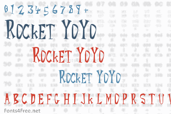 Rocket YoYo Font