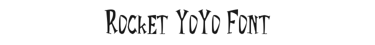 Rocket YoYo Font Preview