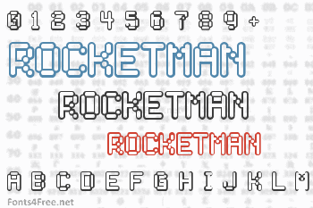 Rocketman Font