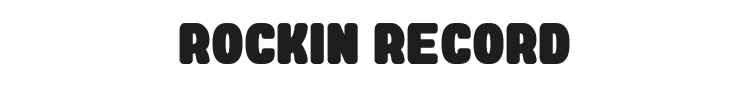 Rockin Record Font