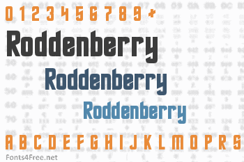 Roddenberry Font