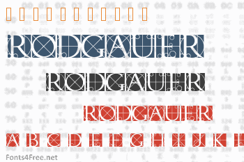 Rodgauer Font