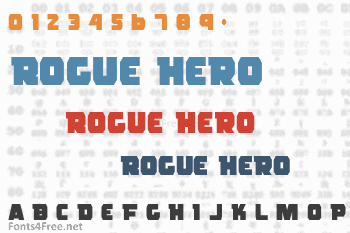 Rogue Hero Font