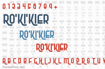 RoKiKier Font