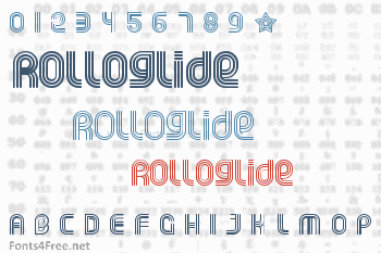 Rolloglide Font