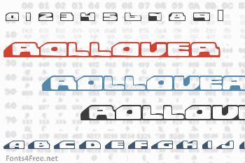 Rollover Font