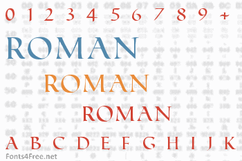 Roman Font