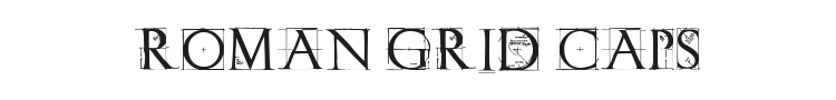 Roman Grid Caps Font