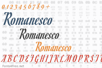 Romanesco Font