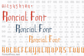 Roncial Font