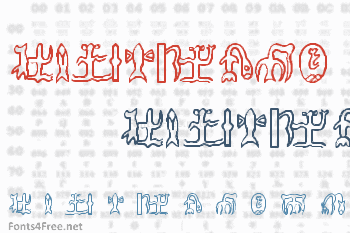 RongoRongo Glyphs Font