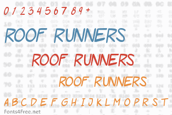 Roof Runners Font