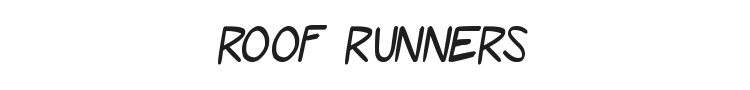 Roof Runners Font