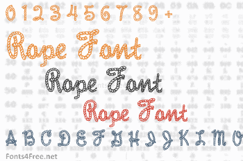 Rope Font