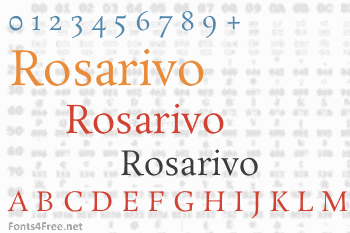 Rosarivo Font