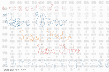 Rose Water Font