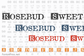 Rosebud Sweet Font