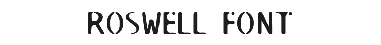 Roswell Font