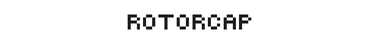 Rotorcap Font Preview