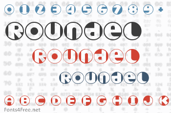 Roundel Font