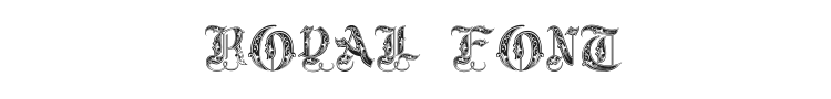 Royal Initialen Font