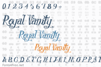 Royal Vanity Font