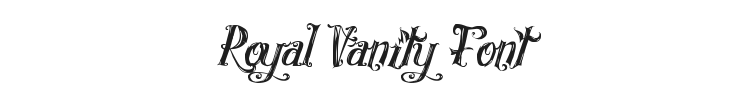 Royal Vanity Font Preview