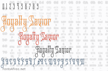 Royalty Savior Font