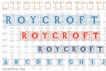 Roycroft Initials Font