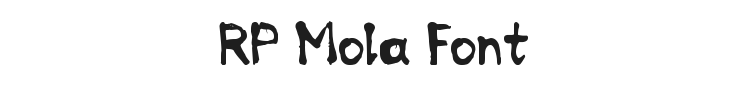 RP Mola Font Preview