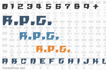 R.P.G. Font