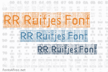 RR Ruitjes Font