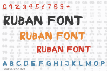 Ruban Font