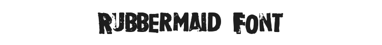 Rubbermaid Font