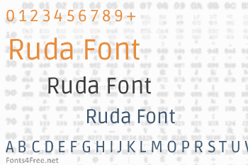 Ruda Font