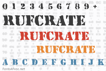 RufCrate Font