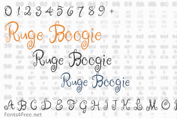 Ruge Boogie Font