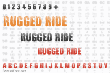 Rugged Ride Font