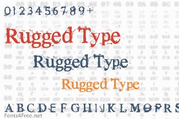 Rugged Type Font