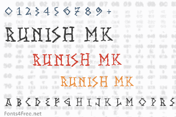 Runish MK Font