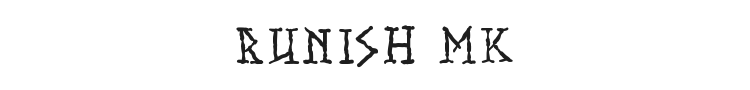 Runish MK Font Preview