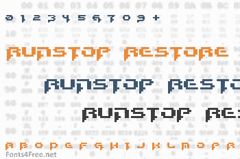 Runstop Restore Font