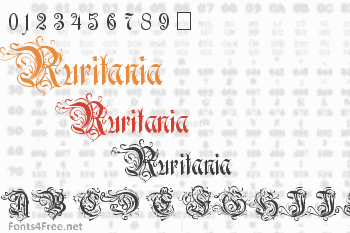 Ruritania Font