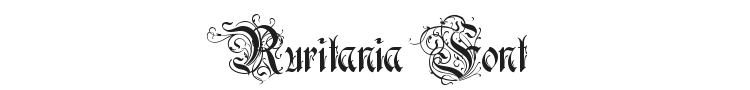 Ruritania Font