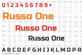 Russo One Font