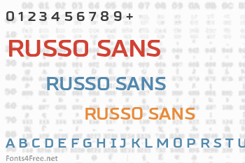 Russo Sans Font