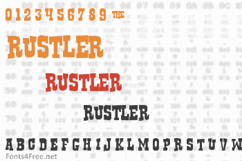 Rustler Font