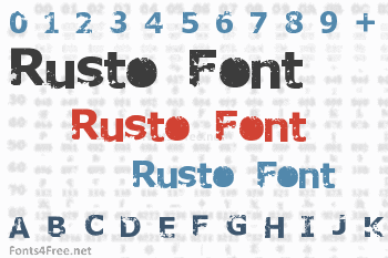 Rusto Font